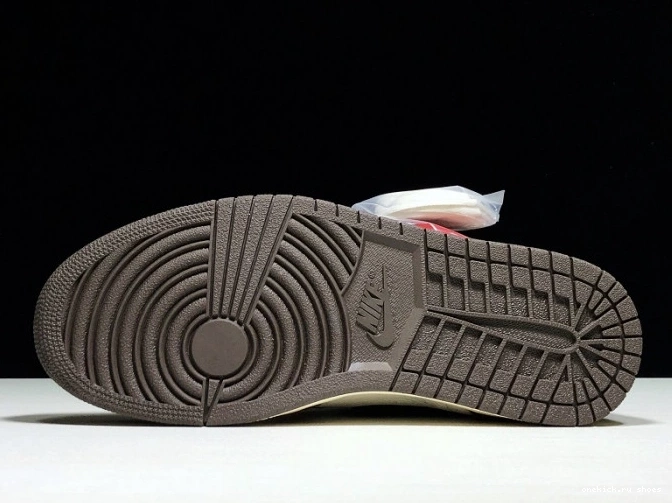 Rep OG Retro - x 1 100 Travis High CD4487 Jordan Scott 'Mocha' Air 0607